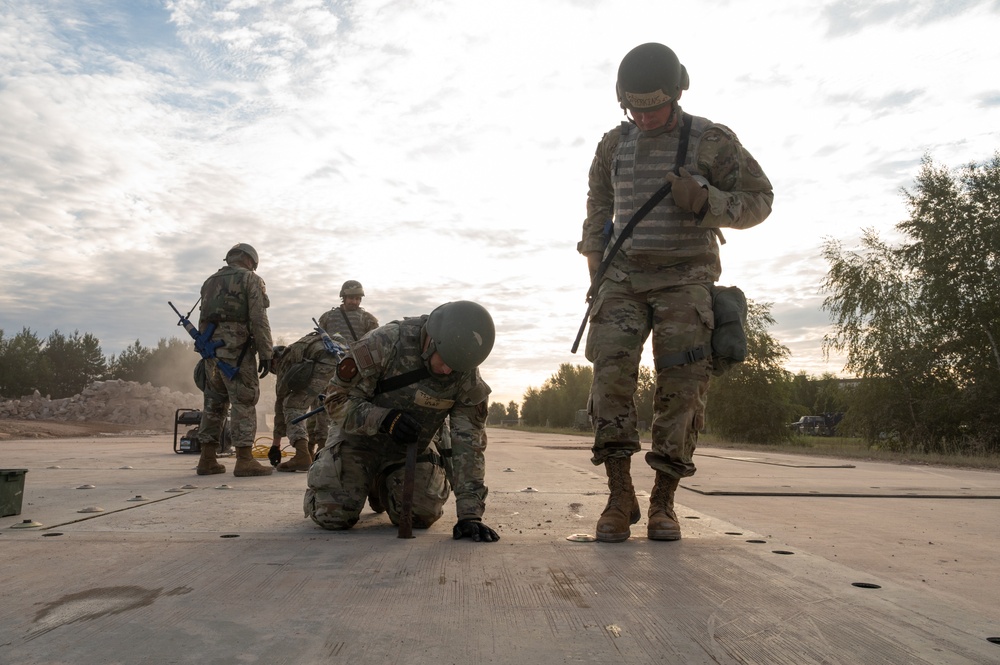 155th Civil Engineering Squadron participates in Silver Flag 2025