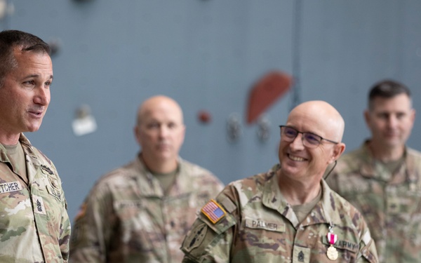 Garrison Support Command Change of Responsibility Ceremony