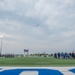 138th Fighter Wing perform a football game flyover