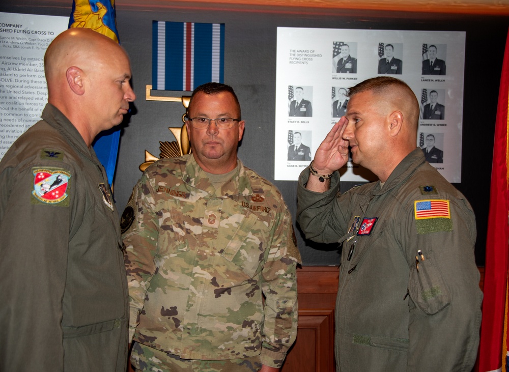134th Operations Support Squadron Change of Command Ceremony