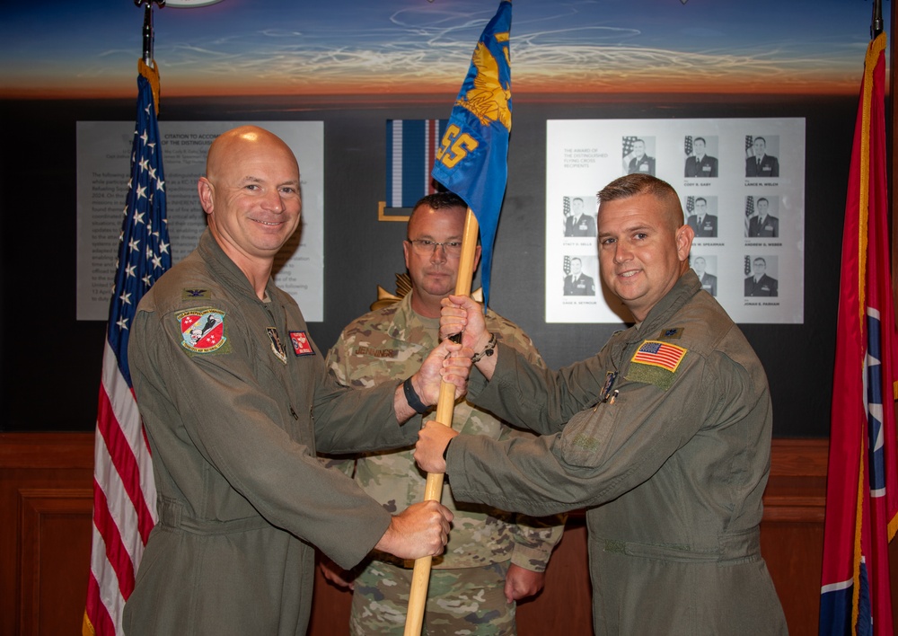 134th Operations Support Squadron Change of Command Ceremony
