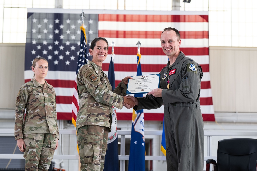 Virginia Air National Guard, 192nd Wing welcomed Col. Andrew M. Weidner as new commander