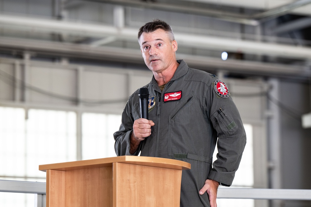Virginia Air National Guard, 192nd Wing welcomed Col. Andrew M. Weidner as new commander