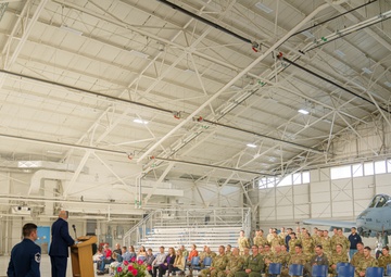 110th CS Change of Command Ceremony