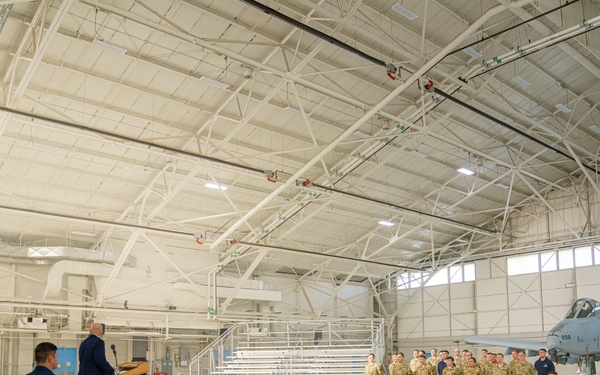 110th CS Change of Command Ceremony