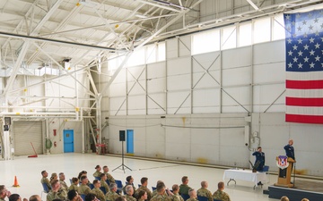 110th CS Change of Command Ceremony