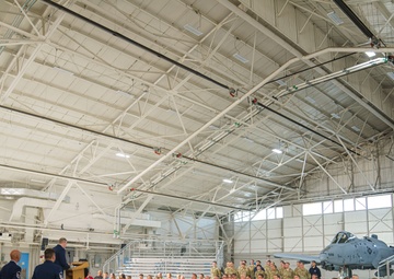 110th CS Change of Command Ceremony