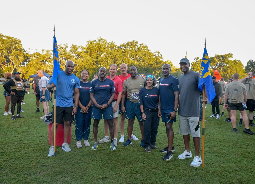 165th Airlift Wing joins Savannah community for Patriot Day 5K Run