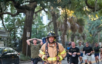 165th Airlift Wing joins Savannah community for Patriot Day 5K Run