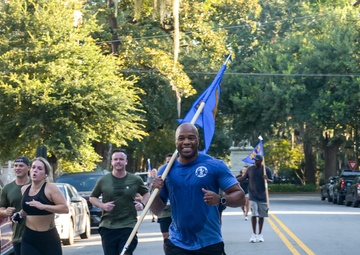 165th Airlift Wing joins Savannah community for Patriot Day 5K Run