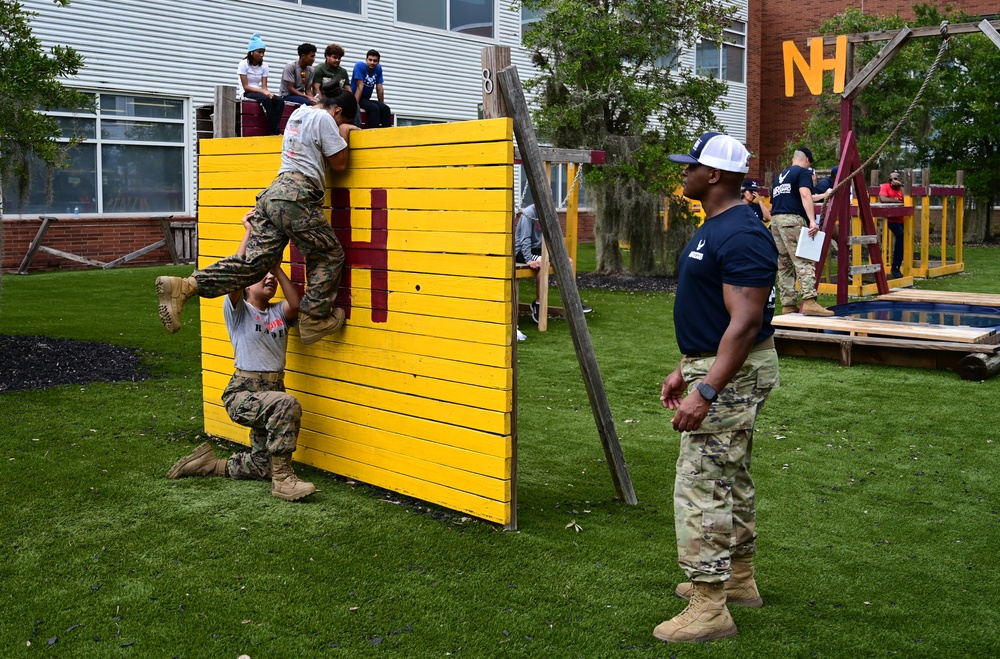 165th Airlift Wing supports New Hampstead High School JROTC Raider Meet