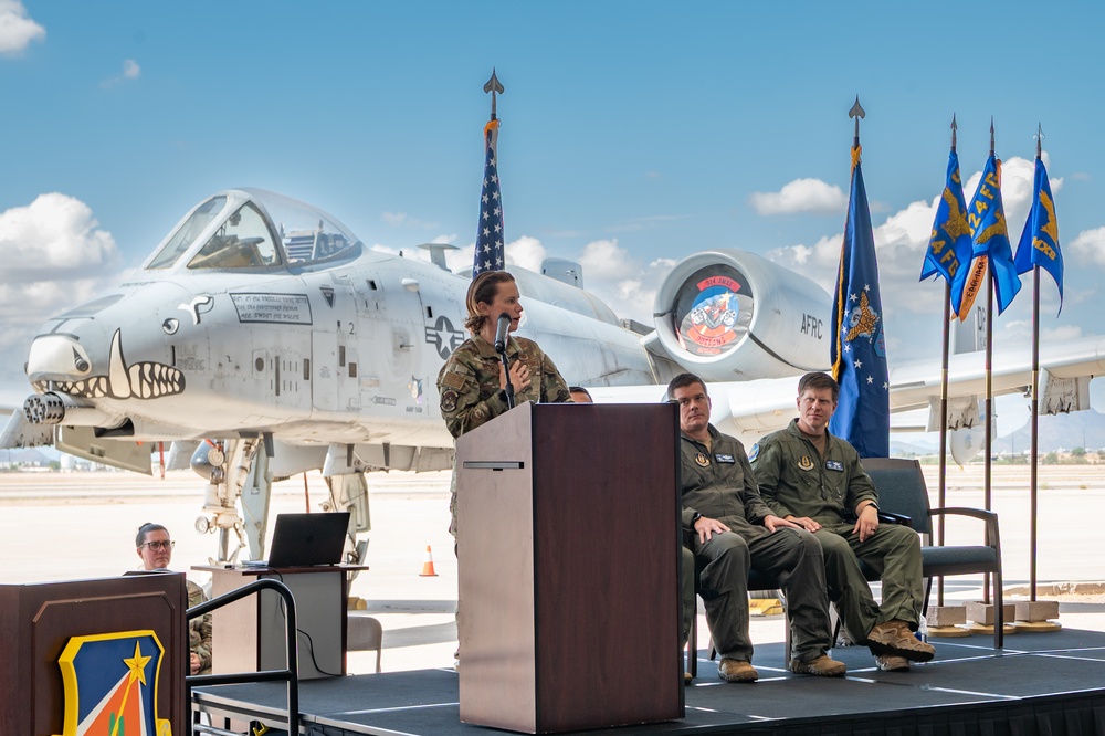 924th Fighter Group Cases Colors, Closes Chapter, Carries Spirit Forward