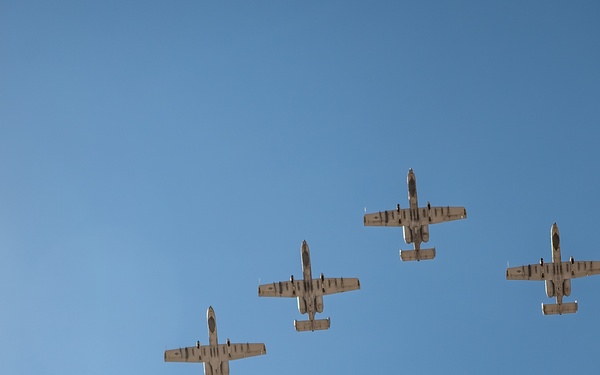 924th Fighter Group Cases Colors, Closes Chapter, Carries Spirit Forward