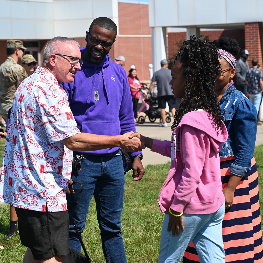 155th Air Refueling Wing Airmen strengthen bonds during Family Day 2025