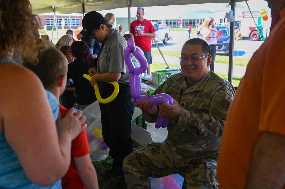 155th Air Refueling Wing Airmen strengthen bonds during Family Day 2025