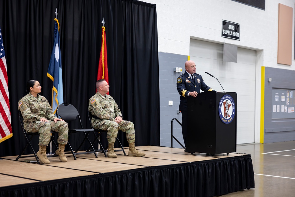 Sgt. Maj. Jessica Stiffarm Promotion