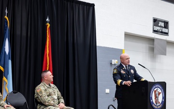 Sgt. Maj. Jessica Stiffarm Promotion