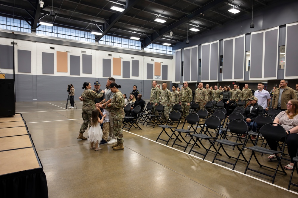 Sgt. Maj. Jessica Stiffarm Promotion
