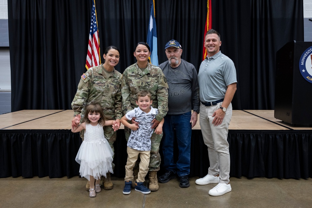 Sgt. Maj. Jessica Stiffarm Promotion