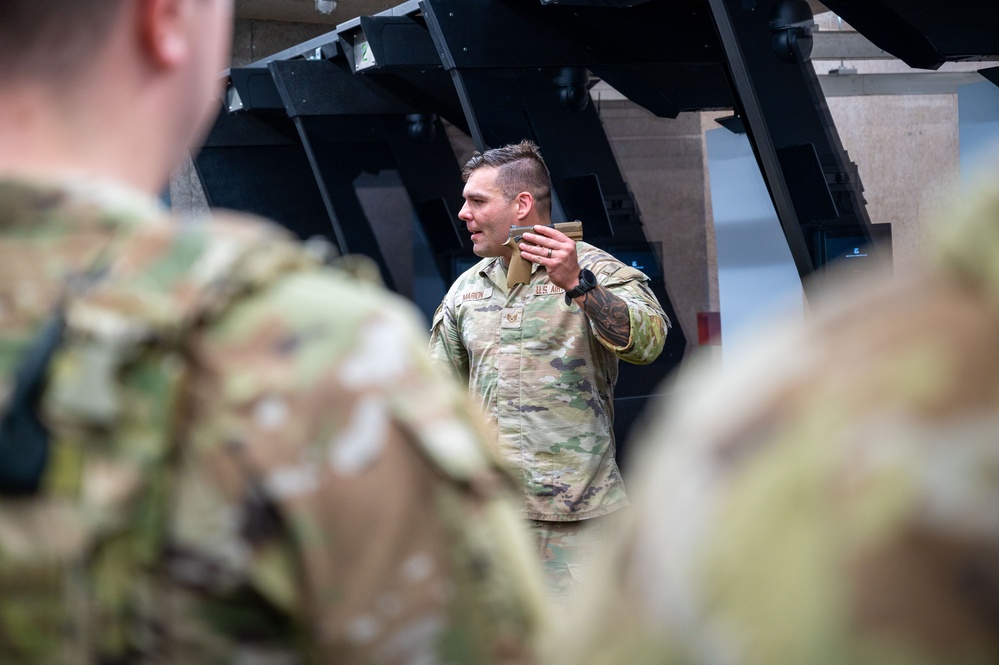Maryland Air National Guard Airmen Conduct Range Familiarization