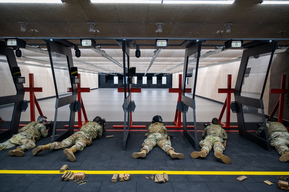 Maryland Air National Guard Airmen Conduct Range Familiarization
