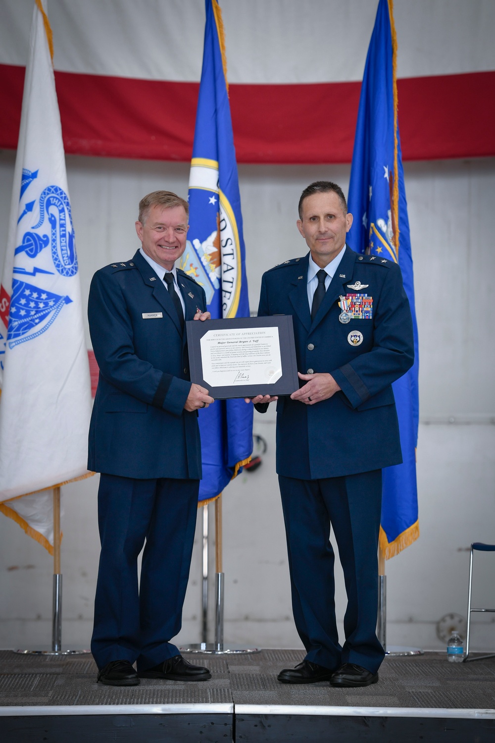Major General Teff retires with 3 decades of service