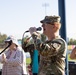 Iowa National Guard Soldier performs National Anthem at Veterans Memorial Stadium