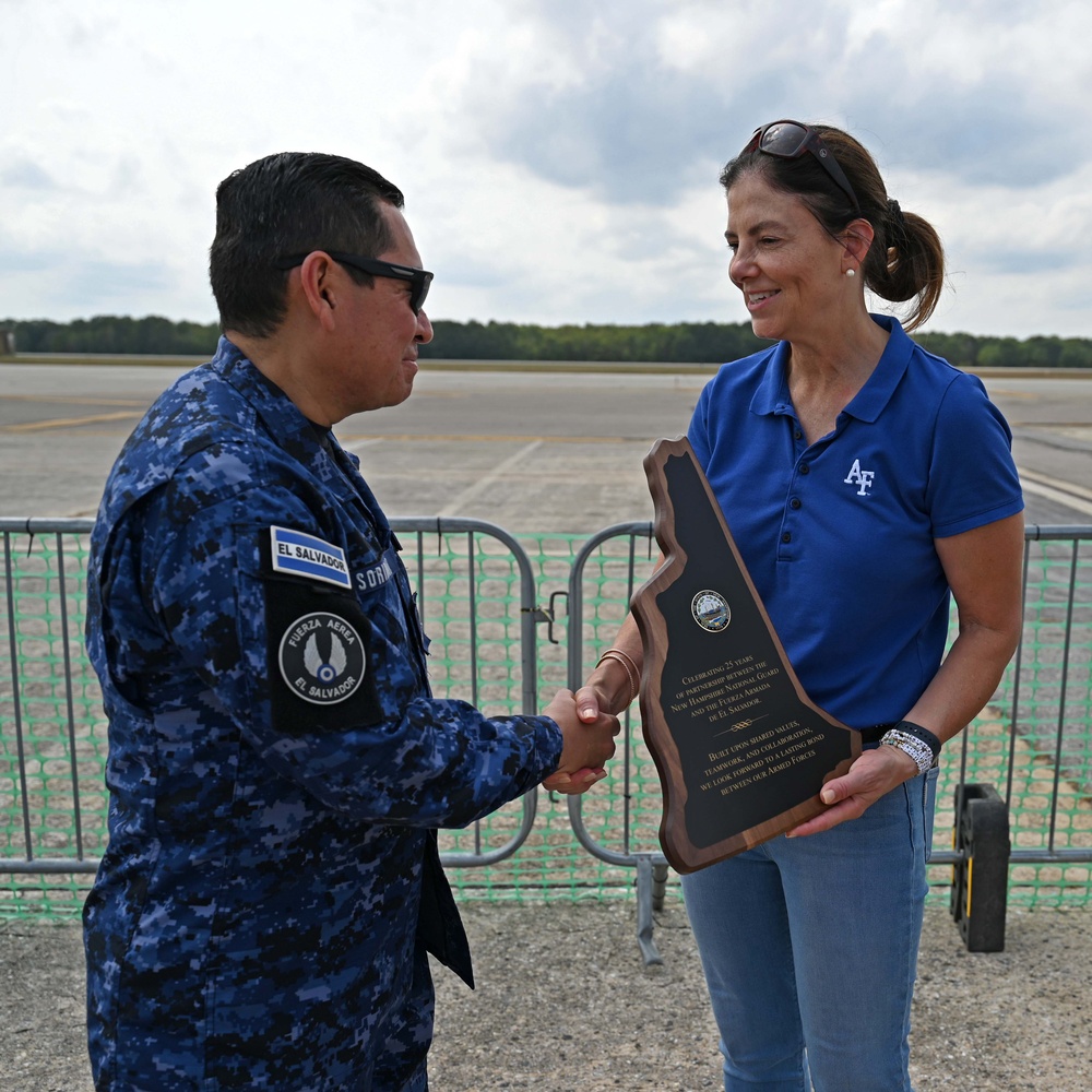 NH Guard, El Salvador celebrate 25th anniversary of State Partnership Program