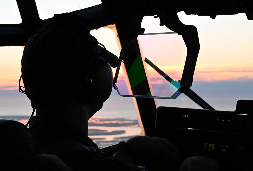 165th Airlift Wing conducts Patriot Day flight over Savannah