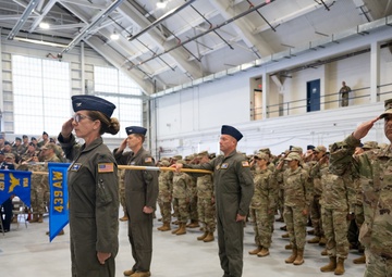 Holland takes command of the 439th AW