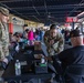 Iowa National Guard medics check blood pressures at Five Seasons Stand Down