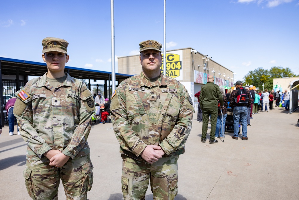 Iowa National Guard medics support the Five Seasons Stand Down