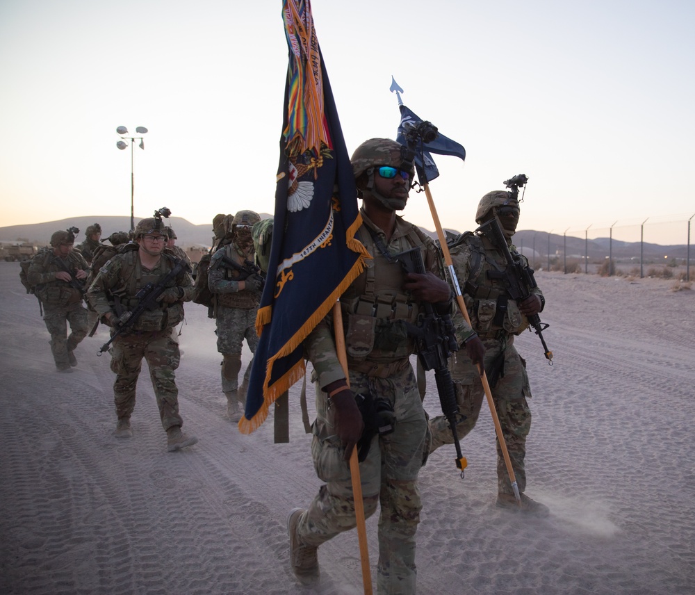 1-167 Infantry Regiment NTC Rotation