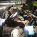 Soldiers plotted grid coordinates during the Best Warrior Competition