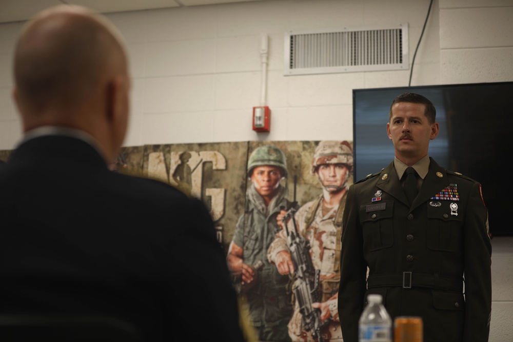 60th Troop Command Brigade Best Warrior Competition Board