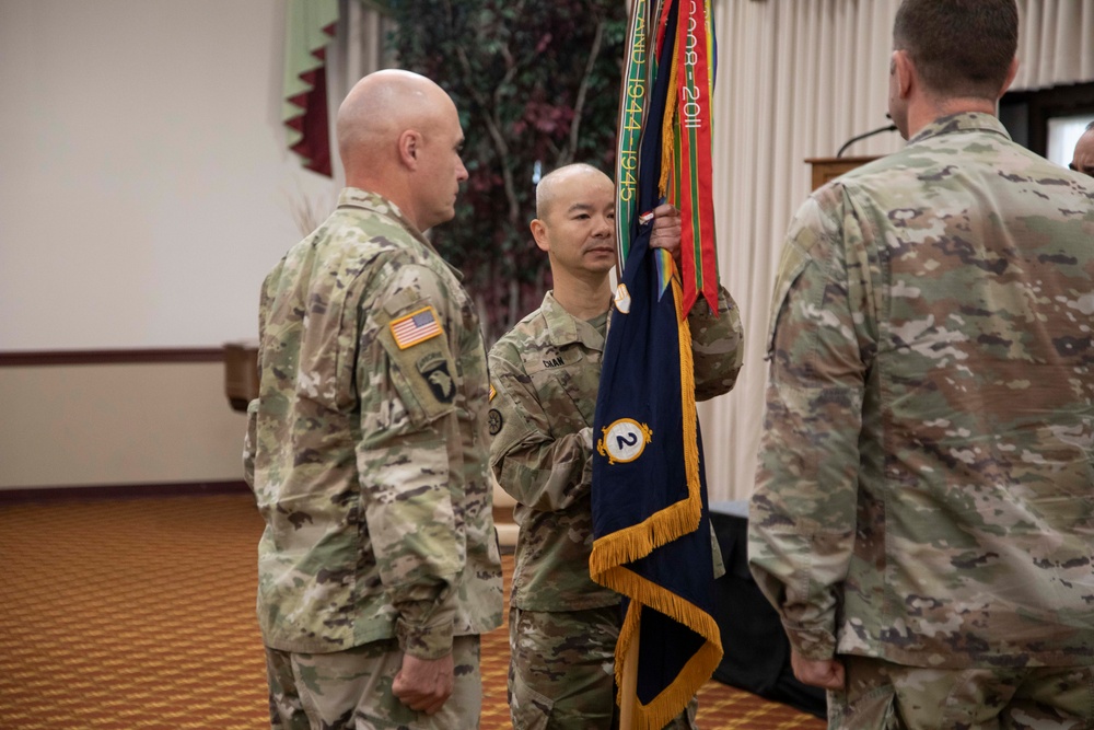 2-309th TSBN holds Change of Command ceremony