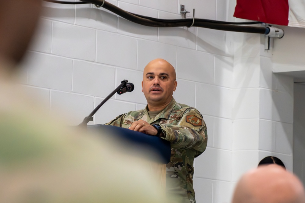 The 179th Cyberspace Wing holds an Initial Operation Ceremony