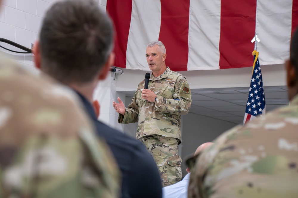The 179th Cyberspace Wing holds an Initial Operation Ceremony