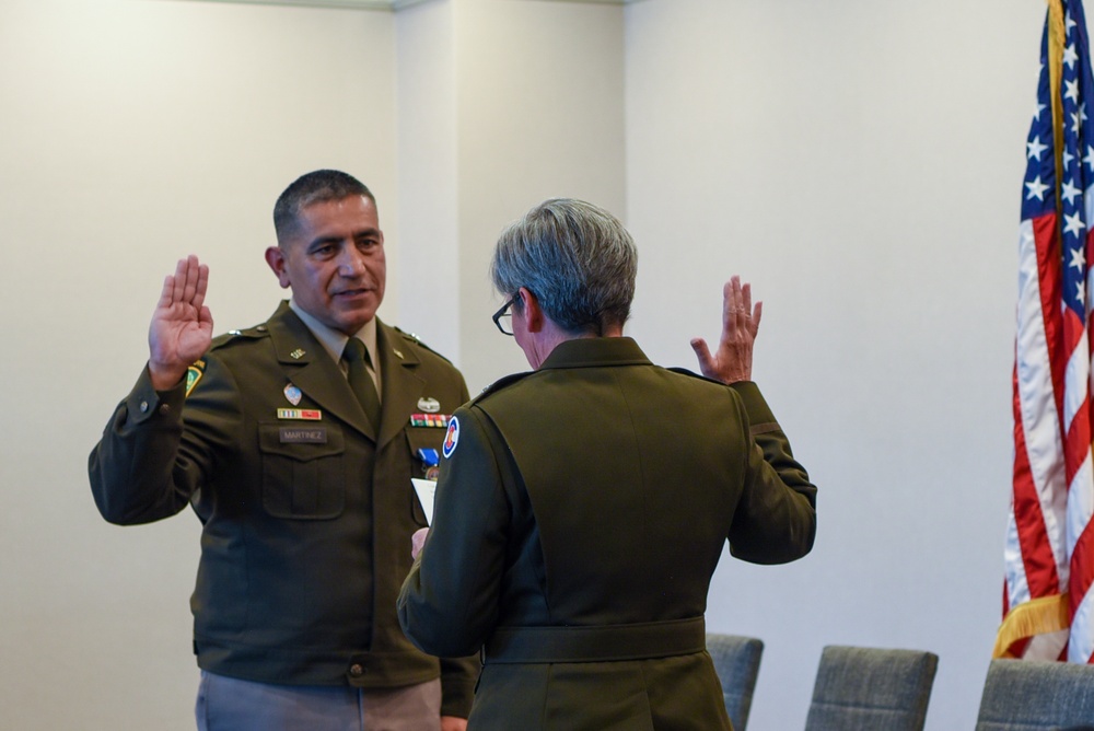 Brig. Gen. Isaac Martinez Promotion Ceremony