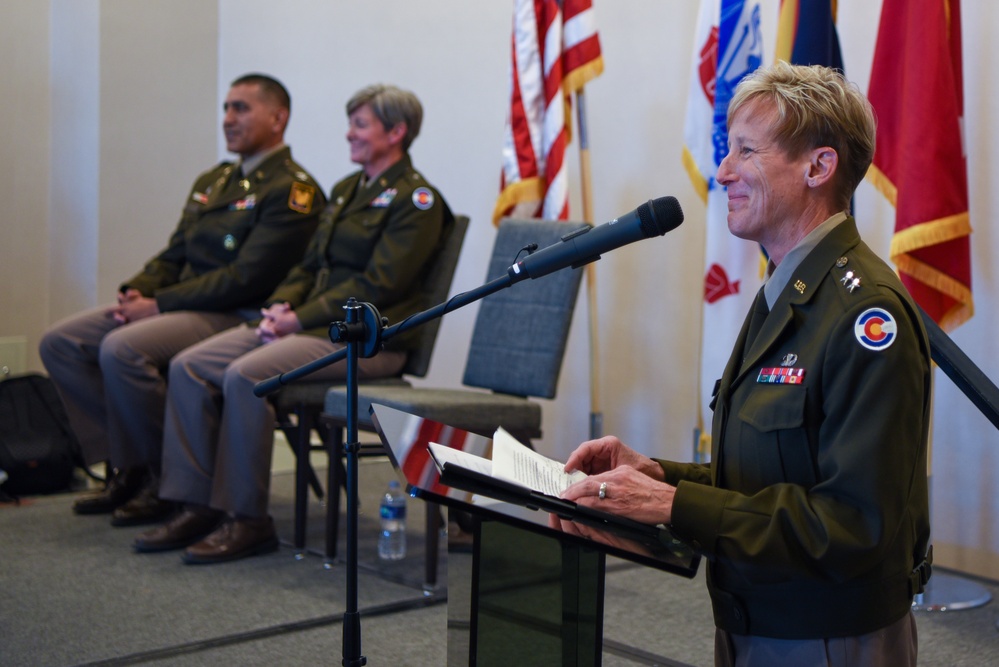 Brig. Gen. Isaac Martinez Promotion Ceremony