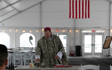 Auxiliary Bishop Buckon visits National Guard in D.C.