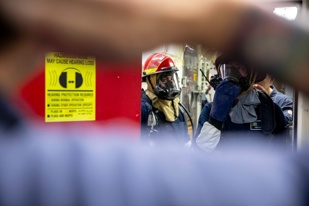 USS Preble Conducts Routine Operations