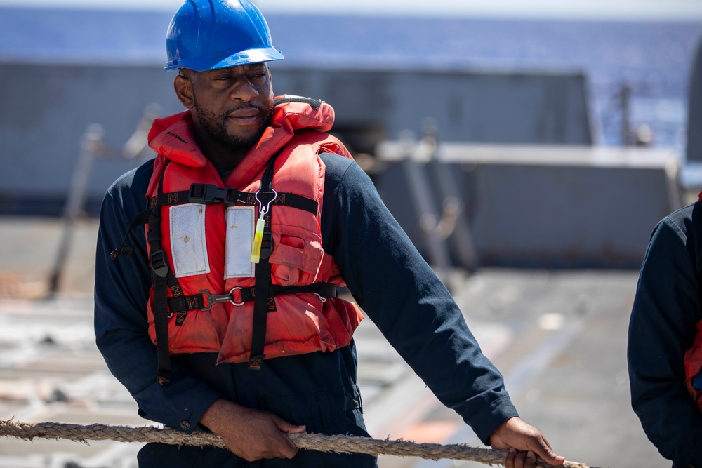 USS Preble Conducts Routine Operations