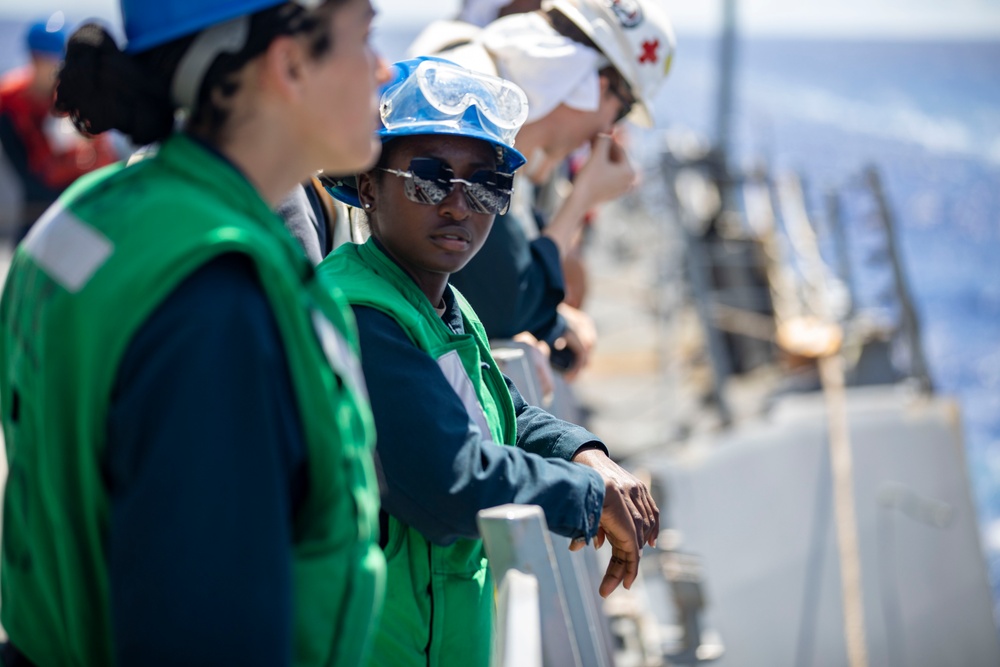 USS Preble Conducts Routine Operations
