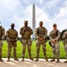 MS National Guard Soldiers Pose for a Photo in front of the Washington Monument in Washington, D.C.