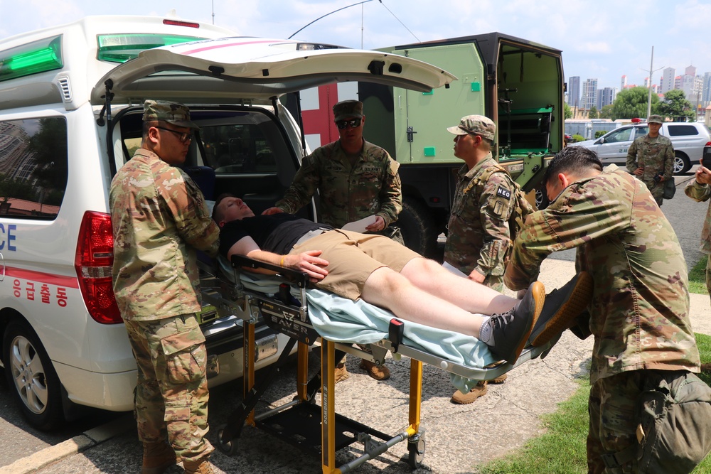 Mass Casualty Training in Daegu