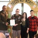 Sgt. 1st Class Santore promotion ceremony to Master Sgt.