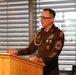 Sgt. 1st Class Santore promotion ceremony to Master Sgt.