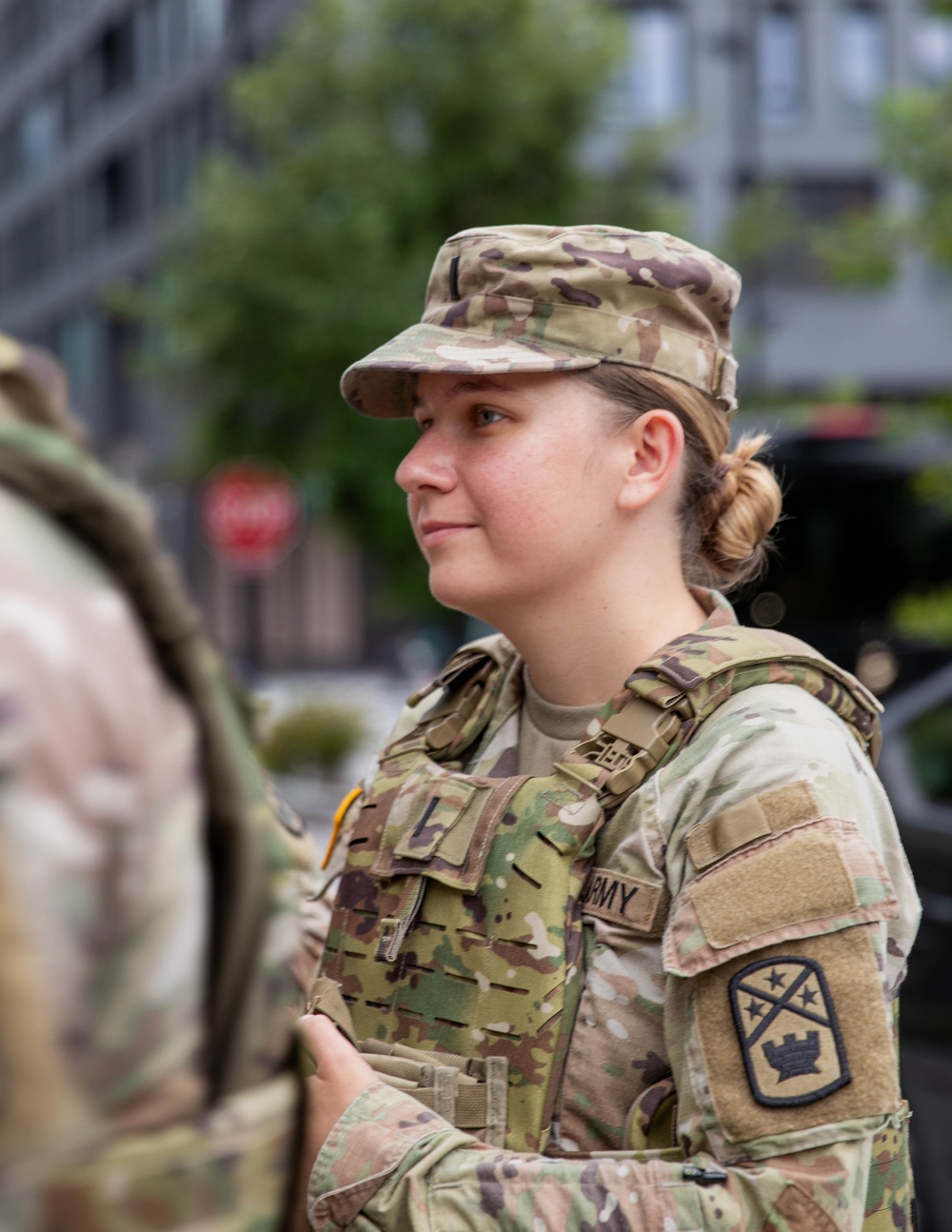 Tennessee National Guard assist D.C. Metro Police