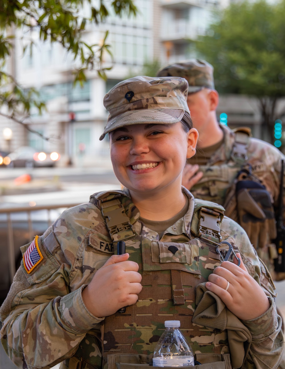 Tennessee National Guard assist D.C. Metro Police